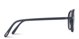 Izipizi Logo Unisex Aviator Sunglasses in Navy Blue – Product Photo 3