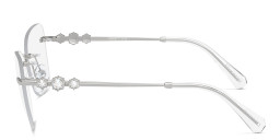 Swarovski Crystal-Embellished Rimless Cat in Silver – Product Photo 3