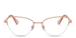 Swarovski Crystal-Embellished Half-Rim Cat in Rose Gold – Product Photo 1