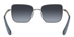 Swarovski Crystal-Embedded Square Sunglasses in Gunmetal – Product Photo 4