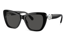 Swarovski Crystal-Embellished Cat in Black – Product Photo 2