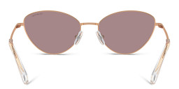 Swarovski Crystal-Embedded Cat-Eye Sunglasses in Rose Gold – Product Photo 4