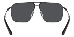 Armani Exchange A|X Logo Pilot Sunglasses in Black – Product Photo 4