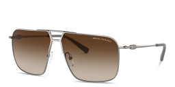 Armani Exchange A|X Logo Pilot Sunglasses in Gunmetal – Product Photo 2