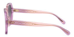 نظارات شمسية مربّعة كبيرة بشعار C من كوتش بلون زهري - صورة المنتج 3