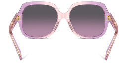 Coach C Logo Detail Oversized Square Sunglasses in Pink – Product Photo 4