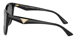 Emporio Armani Eagle Logo Butterfly Sunglasses in Black – Product Photo 3