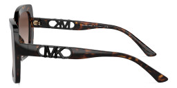 Michael Kors Nice Oversized Square Sunglasses in Tortoise – Product Photo 3