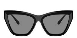 Michael Kors Dubai Cat-Eye Sunglasses in Black – Product Photo 1