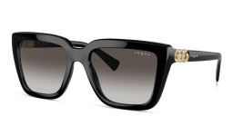 Vogue Eyewear Rhinestone-Embellished Butterfly Sunglasses in Black – Product Photo 2