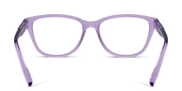 Armani Exchange Logo Cat-Eye Eyeglasses in Purple – Product Photo 4