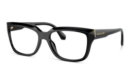 Michael Kors Birmingham Rectangle Eyeglasses in Black – Product Photo 2