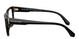 Michael Kors Birmingham Rectangle Eyeglasses in Black – Product Photo 3