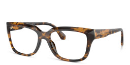 Michael Kors Birmingham Rectangle Eyeglasses in Tortoise – Product Photo 2