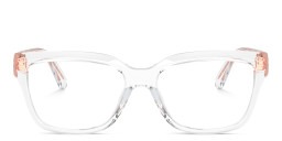 Michael Kors Birmingham Rectangle Eyeglasses in Clear – Product Photo 3