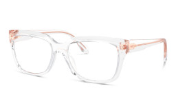 Michael Kors Birmingham Rectangle Eyeglasses in Clear – Product Photo 2