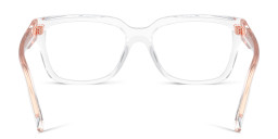 Michael Kors Birmingham Rectangle Eyeglasses in Clear – Product Photo 4