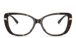 Shop Michael Kors Formentera Cat-Eye Eyeglasses in Tortoise online.