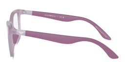 Emporio Armani Eaglo Logo Kids Pillow Eyeglasses in Purple – Product Photo 3