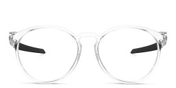 Shop Oakley Exchange R Round Eyeglasses in Clear online.