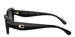 Coach C Motif Rectangle Sunglasses in Black – Product Photo 3