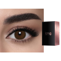 Shop Lensme Monthly Color Contact Lenses - La Bella in La Bella online.