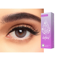 ACUVUE 1-Day Define Fresh Color Contact Lenses - Lilac in Lilac – Product Photo 1