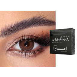 Amara Monthly Color Contact Lenses in Ginger Bread – Product Photo 1