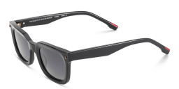 Woodys Maideu Square Sunglasses in Black – Product Photo 2