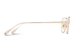 Shop Modo Unisex Rectangle Eyeglasses in Gold online.