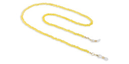 سلسلة نظارات بالخرز الأصفر للجنسين من انتشيند سوسايتي - صورة المنتج 1