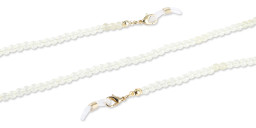 Unchained Society White Beads Unisex Glasses Chain – Product Photo 2