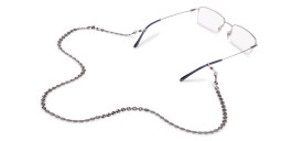 Unchained Society Unisex Black Metal Glasses Chain – Product Photo 4