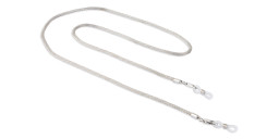 Unchained Society Unisex Silver Metal Snake Glasses Chain – Product Photo 1