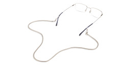 Unchained Society Unisex Silver Metal Snake Glasses Chain – Product Photo 4