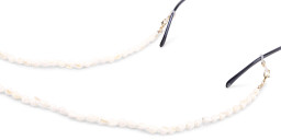 Unchained Society White Seashells Unisex Glasses Chain – Product Photo 3