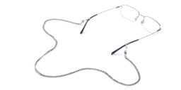 Unchained Society Unisex Silver Metal Glasses Chain – Product Photo 4