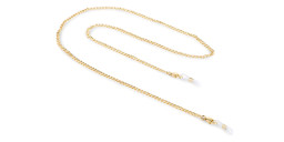 Shop Unchained Society Unisex Gold Metal Glasses Chain online.