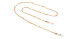 Shop Unchained Society Unisex Rose Gold Metal Glasses Chain online.