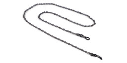 Unchained Society Unisex Twisted Black Metal Glasses Chain – Product Photo 1