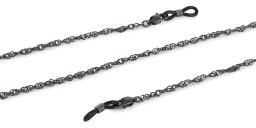 Unchained Society Unisex Twisted Black Metal Glasses Chain – Product Photo 2