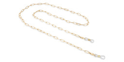 Unchained Society Unisex Gold Metal Big Link Glasses Chain – Product Photo 1