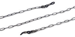 Unchained Society Unisex Black Metal Big Link Glasses Chain – Product Photo 2