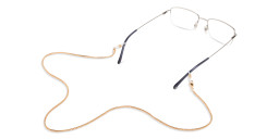 Unchained Society Unisex Rose Gold Flat Glasses Chain – Product Photo 4