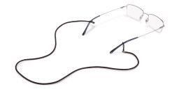 Unchained Society Unisex Brown Leather Glasses Cord – Product Photo 4