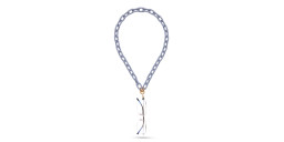 EYESONOFF Jelly Unisex Glasses Necklace in White – Product Photo 1