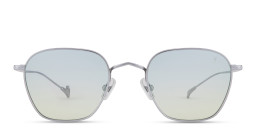 Eyepetizer Jondal Unisex Square Sunglasses in Silver – Product Photo 1
