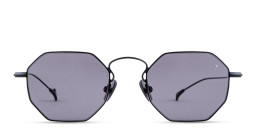 Eyepetizer Claire Unisex Irregular Sunglasses in Black – Product Photo 1
