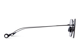 Eyepetizer Claire Unisex Irregular Sunglasses in Black – Product Photo 4