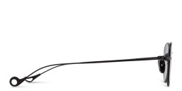 Eyepetizer Clint Unisex Round Sunglasses in Black – Product Photo 4